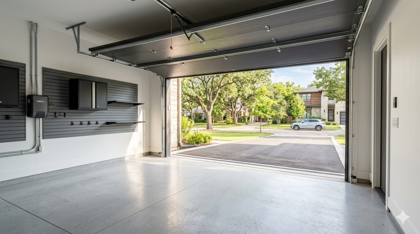Garage door installation